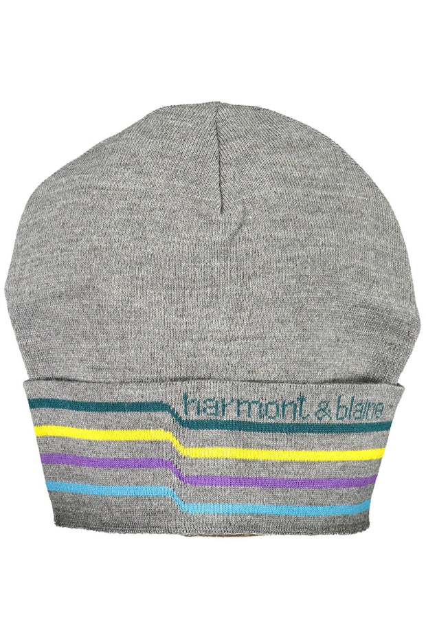 Gray Wool Men Cap Harmont & Blaine