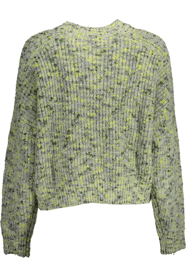 Green Acrylic Women Sweater Desigual