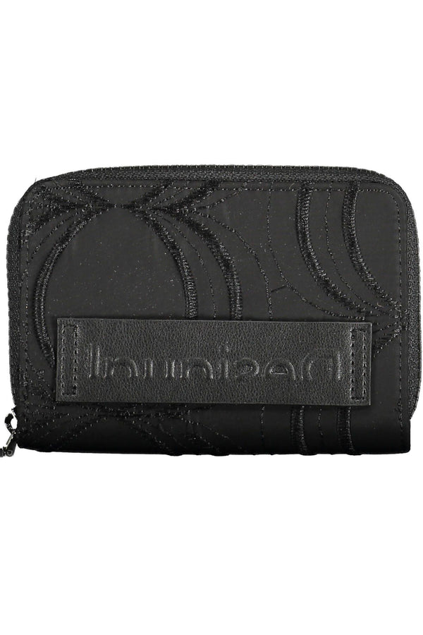 Black Polyester Women Wallet Desigual