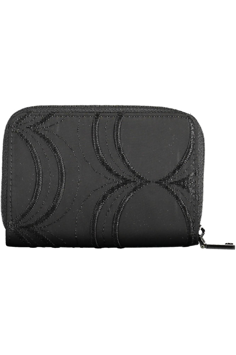 Black Polyester Women Wallet Desigual