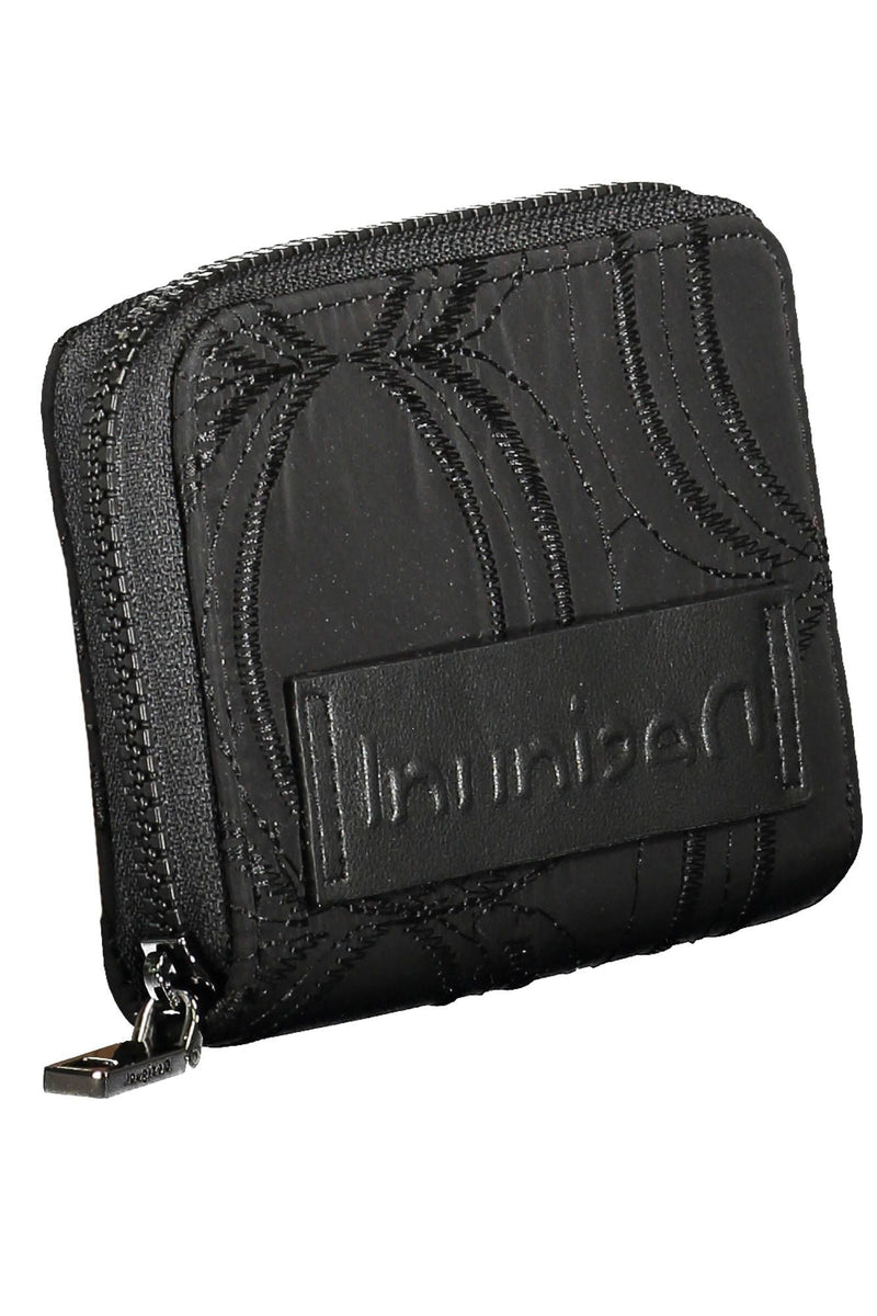 Black Polyester Women Wallet Desigual