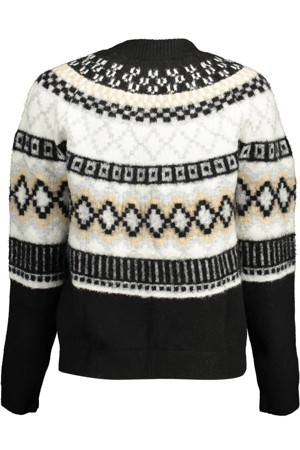 Black Polyester Women Sweater Desigual