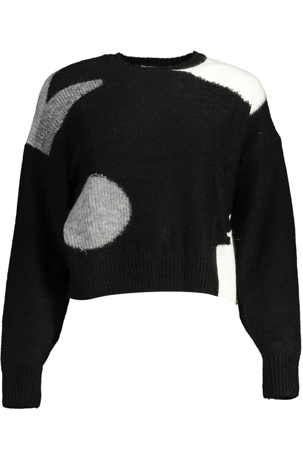 Black Acrylic Women Sweater Desigual