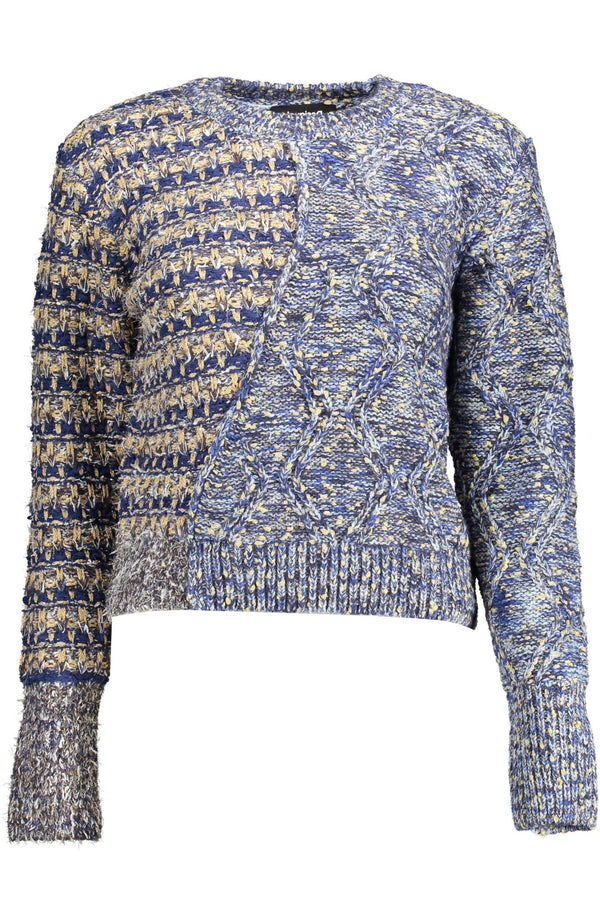 Blue Polyamide Women Sweater Desigual