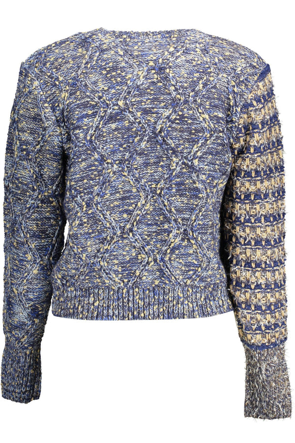 Blue Polyamide Women Sweater Desigual