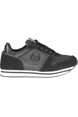 Black Polyester Women Sneaker Sergio Tacchini