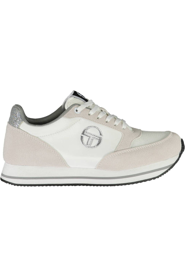 White Polyester Women Sneaker Sergio Tacchini