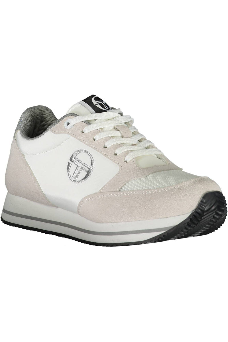 White Polyester Women Sneaker Sergio Tacchini