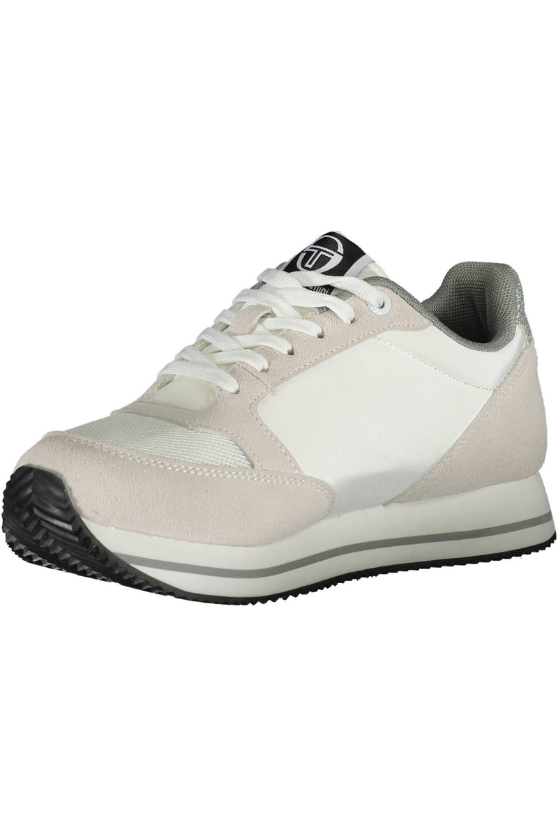 White Polyester Women Sneaker Sergio Tacchini