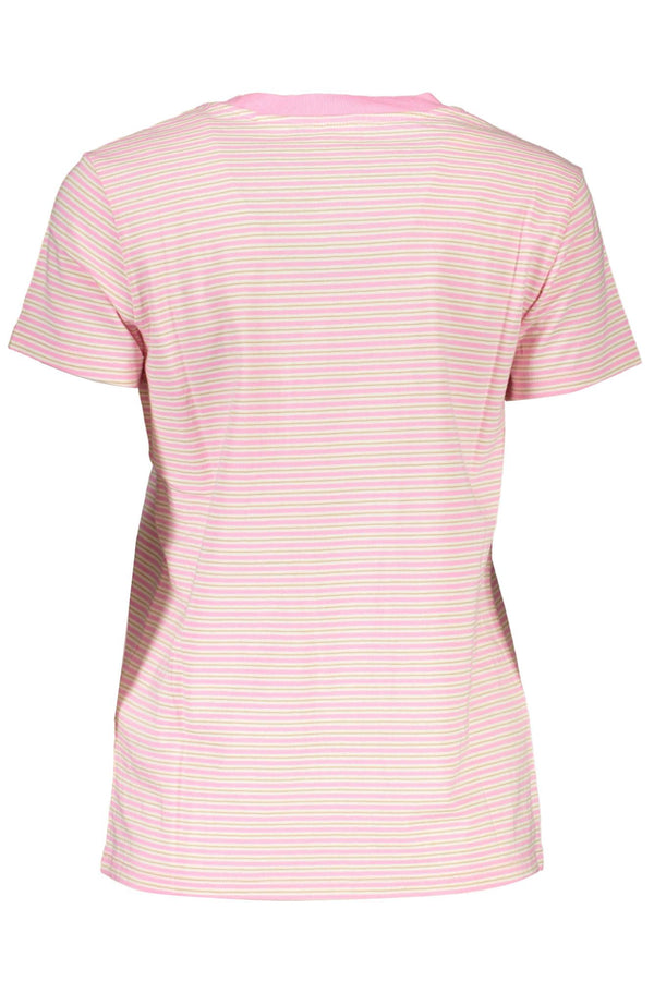 Pink Cotton Women T-Shirt Levi's