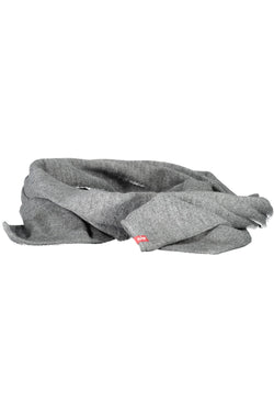 Gray Acrylic Men Scarf Levi's