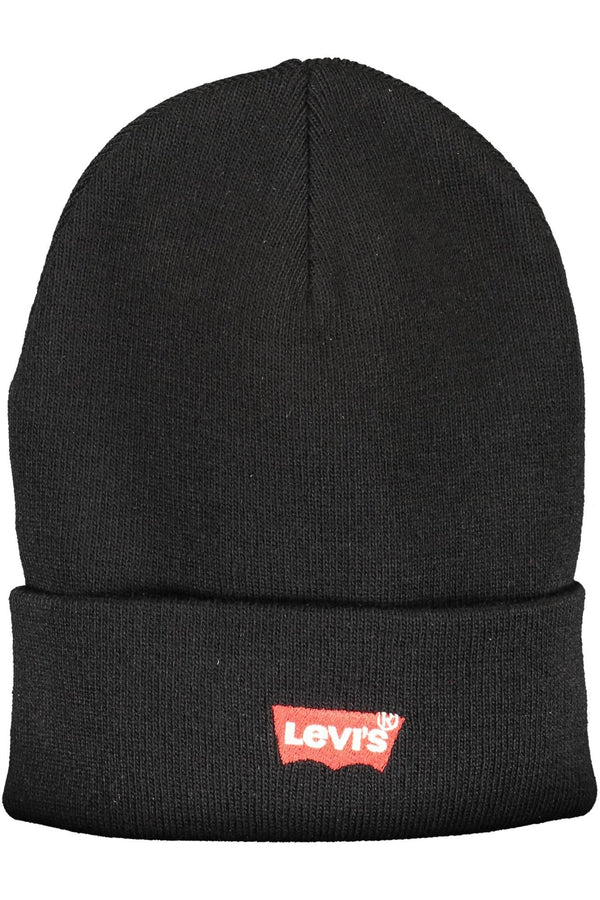 Black Acrylic Men Cap Levi's