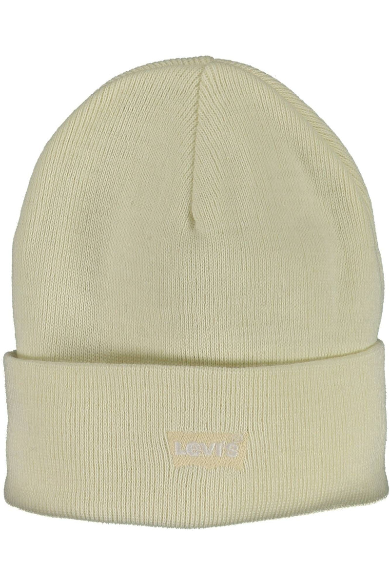 White Acrylic Women Hat Levi's