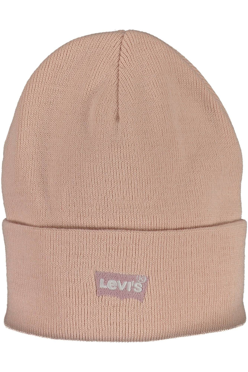 Pink Acrylic Women Hat Levi's