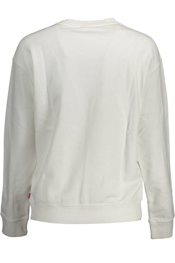 White Cotton Women Sweater Levi's