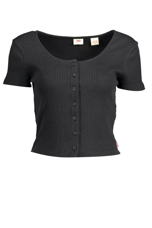 Black Cotton Women Top Levi's