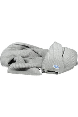 Gray Cotton Men Scarf North Sails