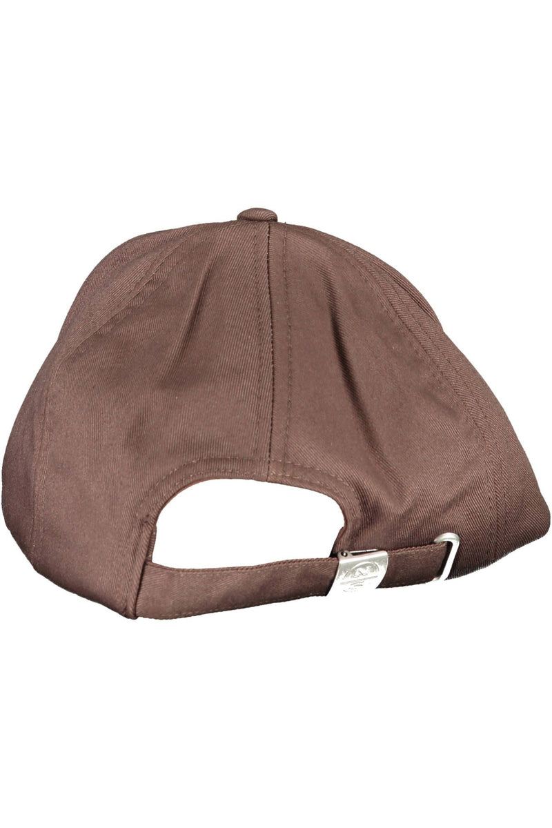 Brown Cotton Men Cap North Sails