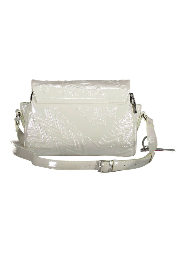 White Polyethylene Women Handbag Desigual