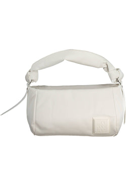 White Polyester Women Handbag Desigual