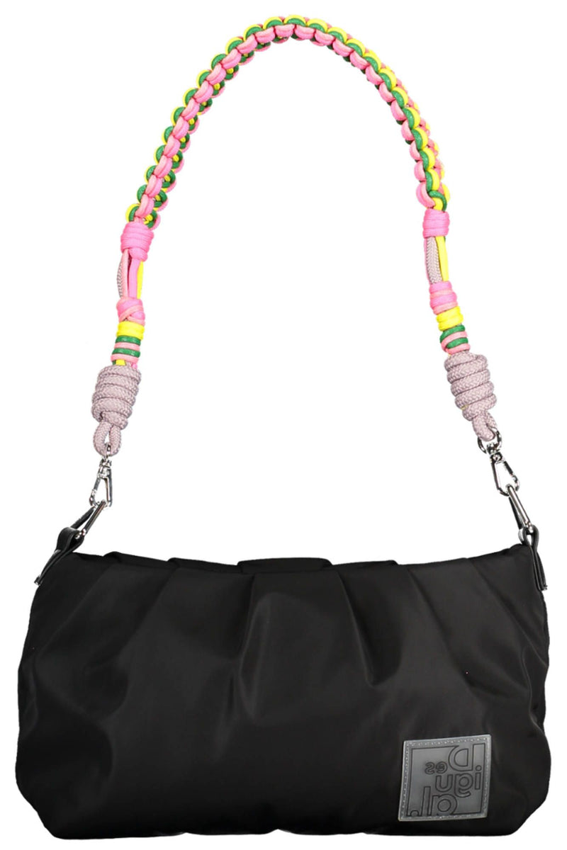 Black Polyester Women Handbag Desigual