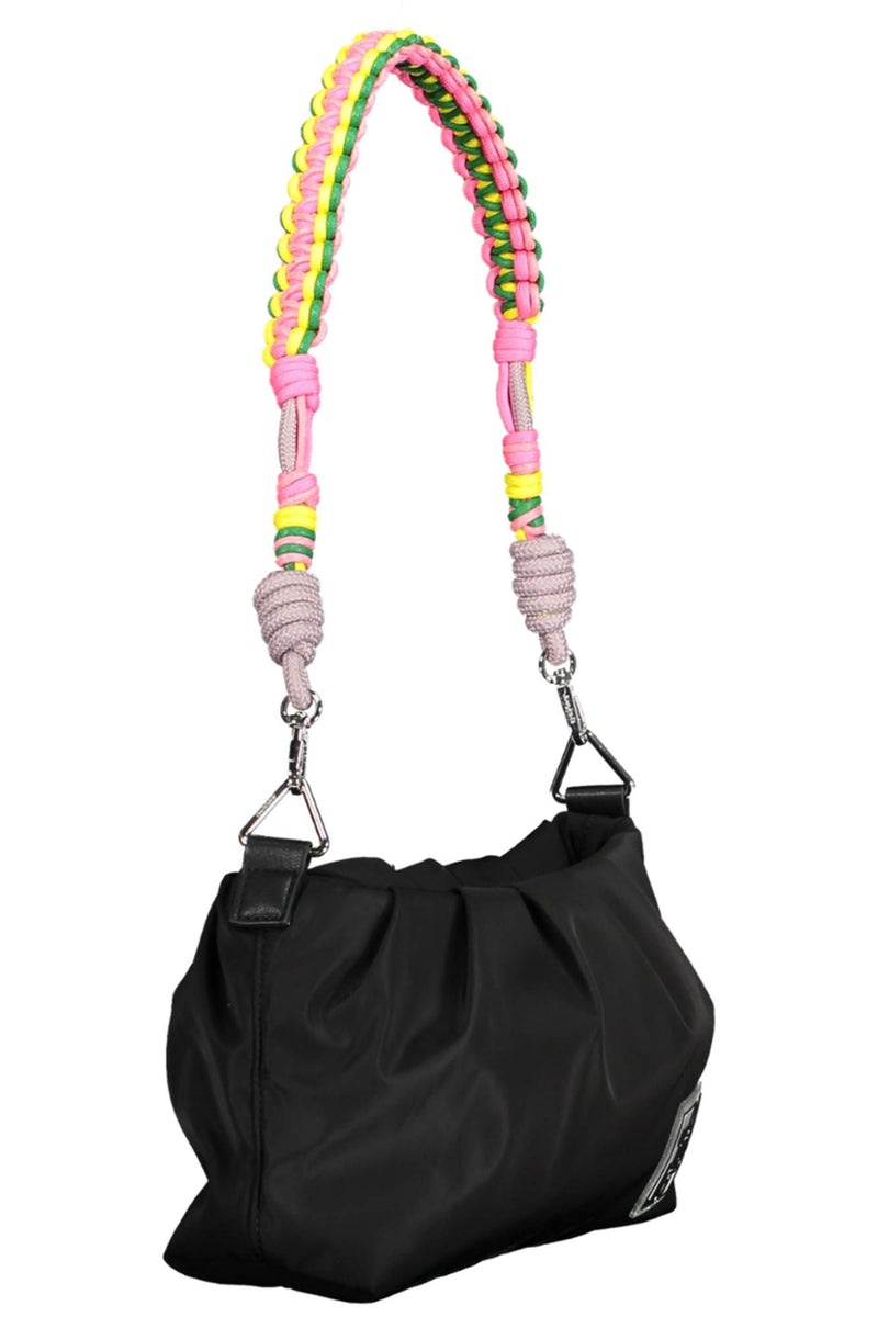 Black Polyester Women Handbag Desigual