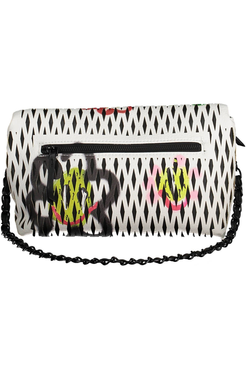 "White Polyethylene Women Handbag" Desigual