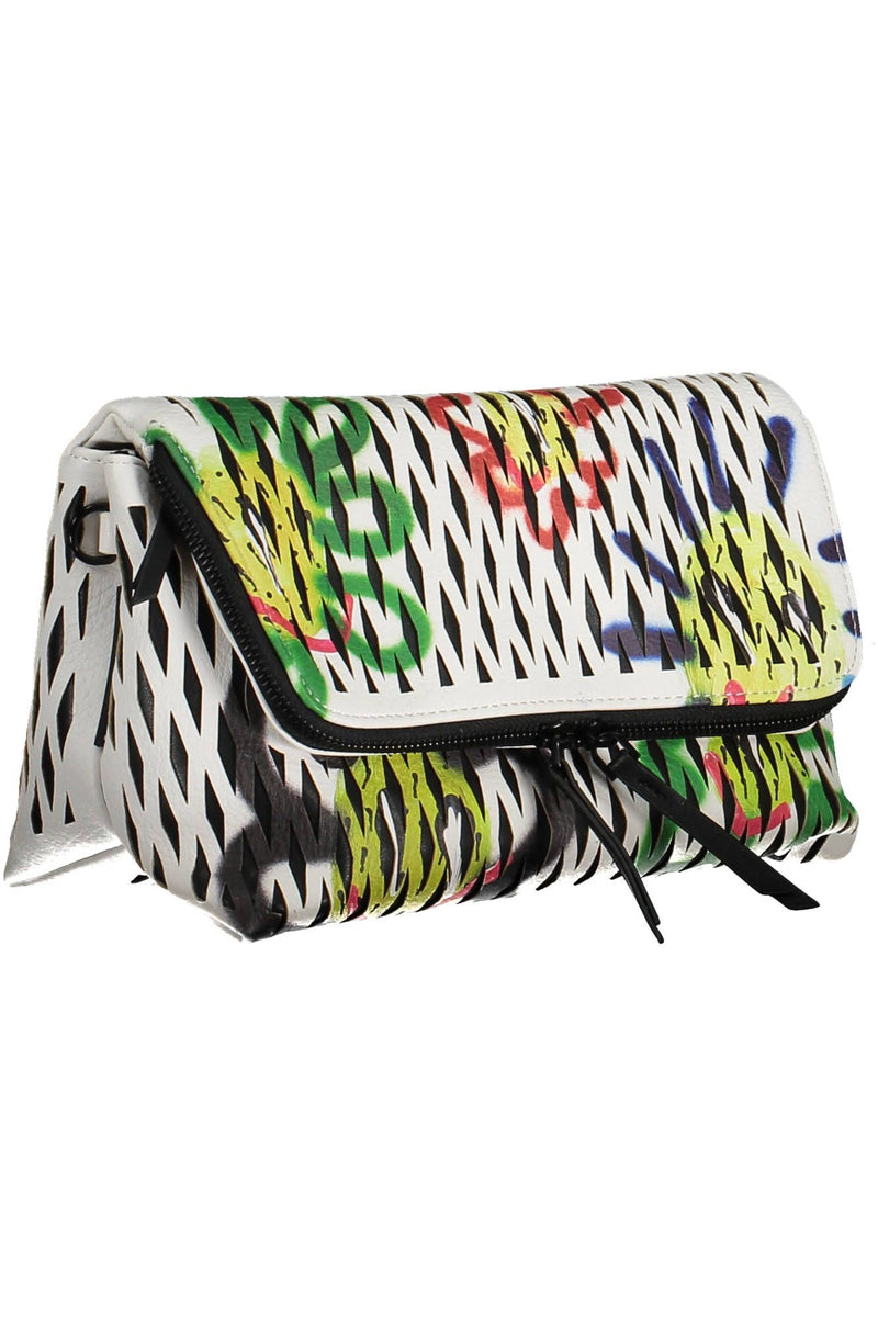 "White Polyethylene Women Handbag" Desigual