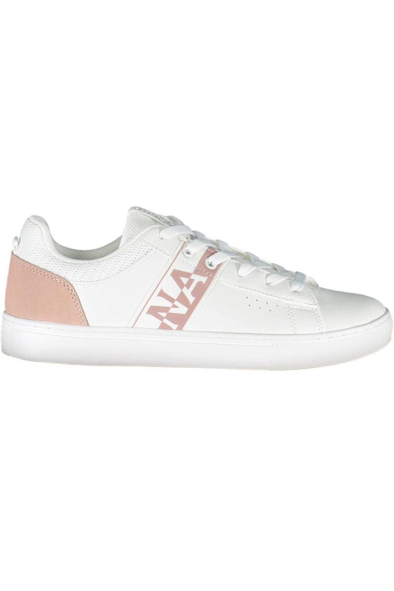 White Leather Women Sneaker Napapijri