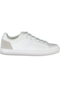 White Leather Women Sneaker Napapijri