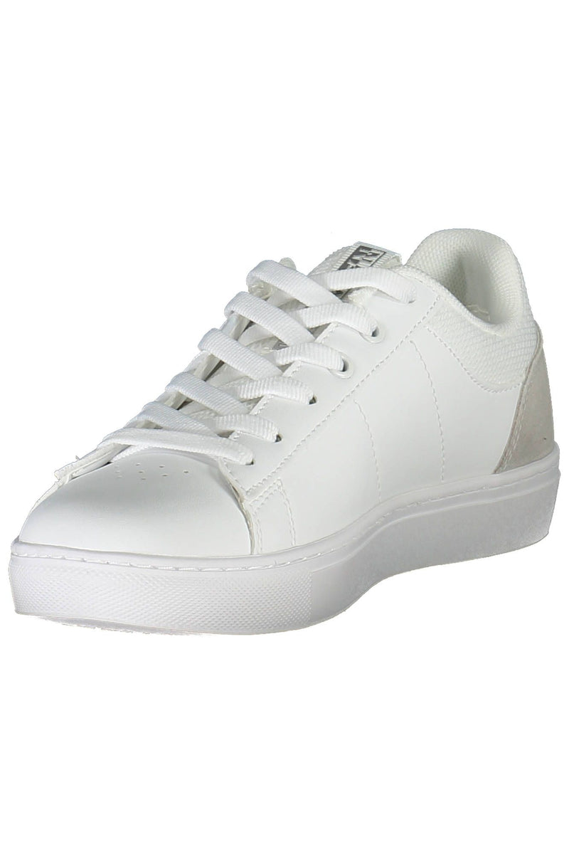 White Leather Women Sneaker Napapijri