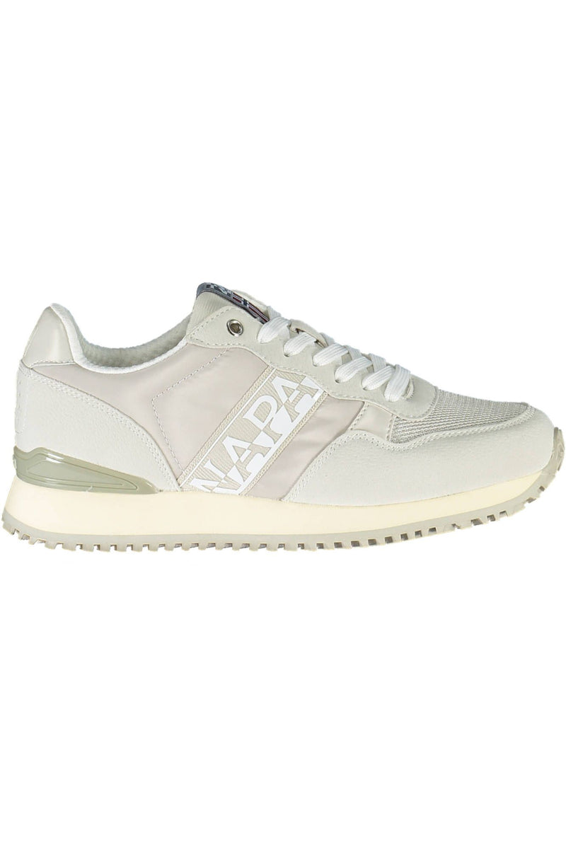 Gray Polyester Women Sneaker Napapijri