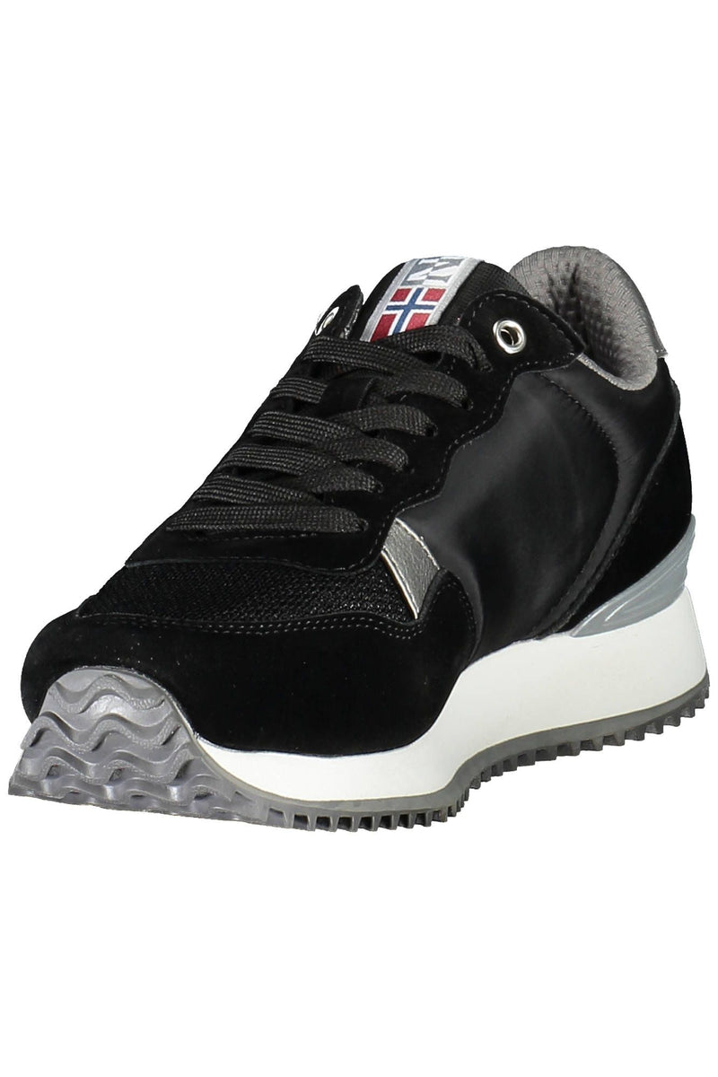 Black Polyester Women Sneaker Napapijri