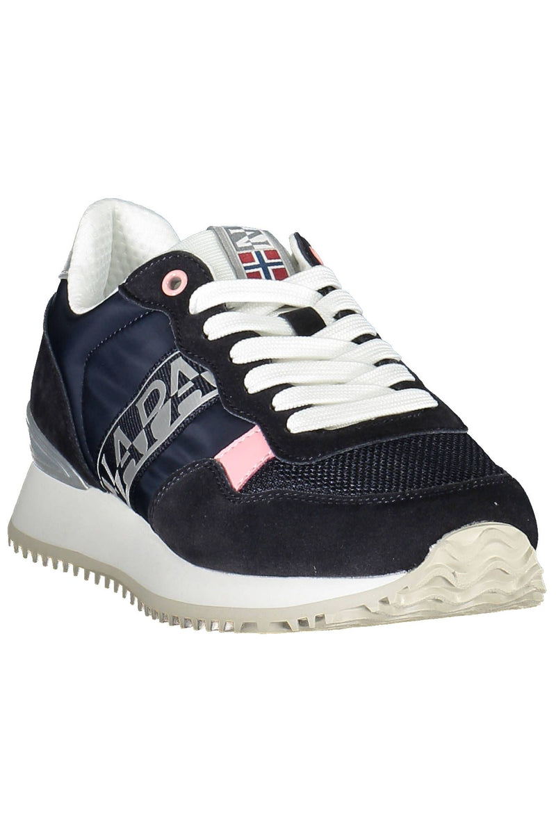 Blue Polyester Women Sneaker Napapijri