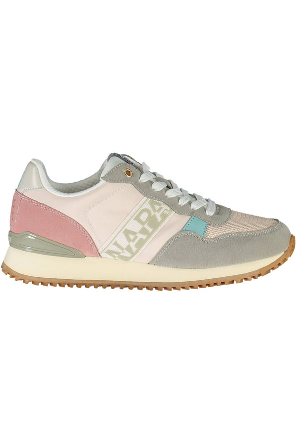 Pink Polyester Womens Sneaker Napapijri