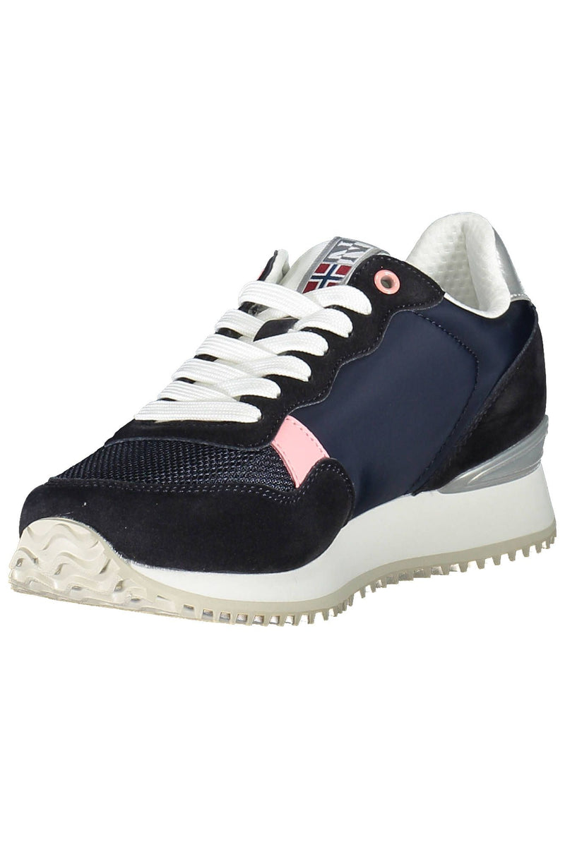 Blue Polyester Women Sneaker Napapijri