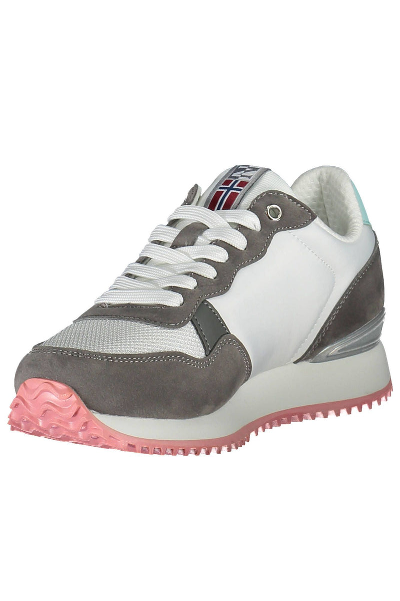 White Polyester Women Sneaker Napapijri