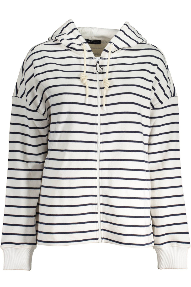 White Cotton Women Sweater North Sails