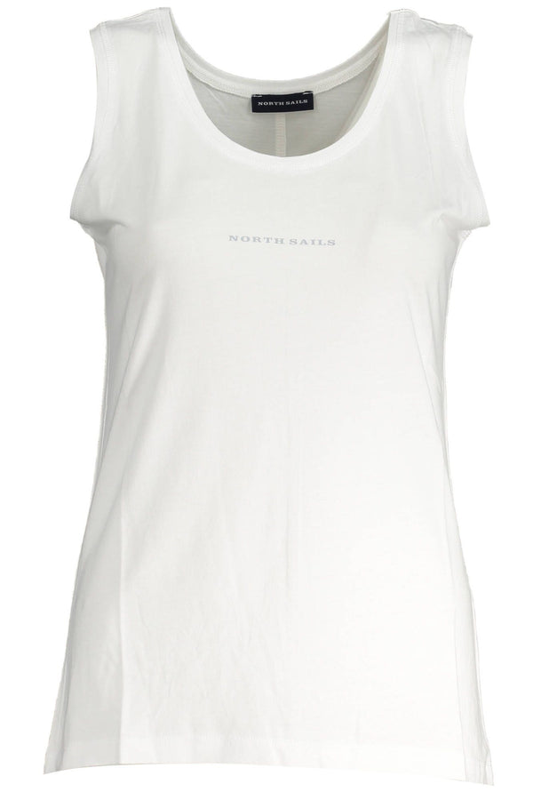 White Viscose Women Top North Sails