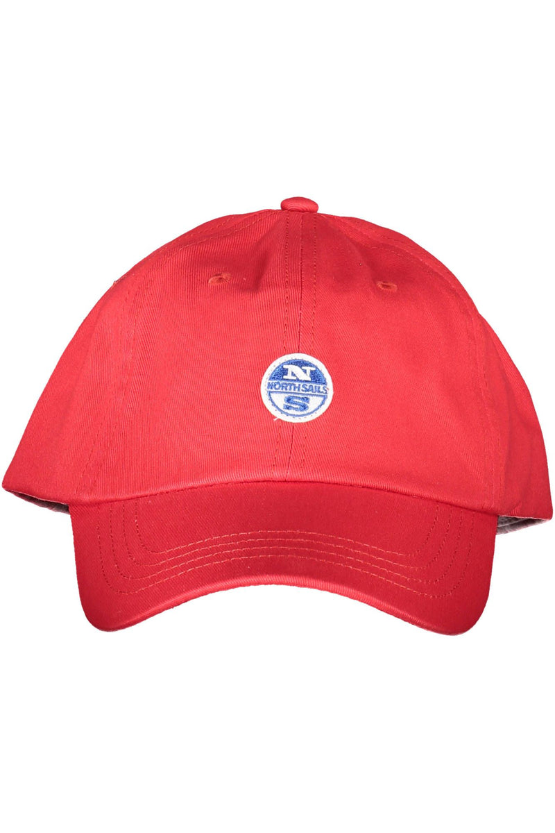 Red Cotton Men Cap North Sails