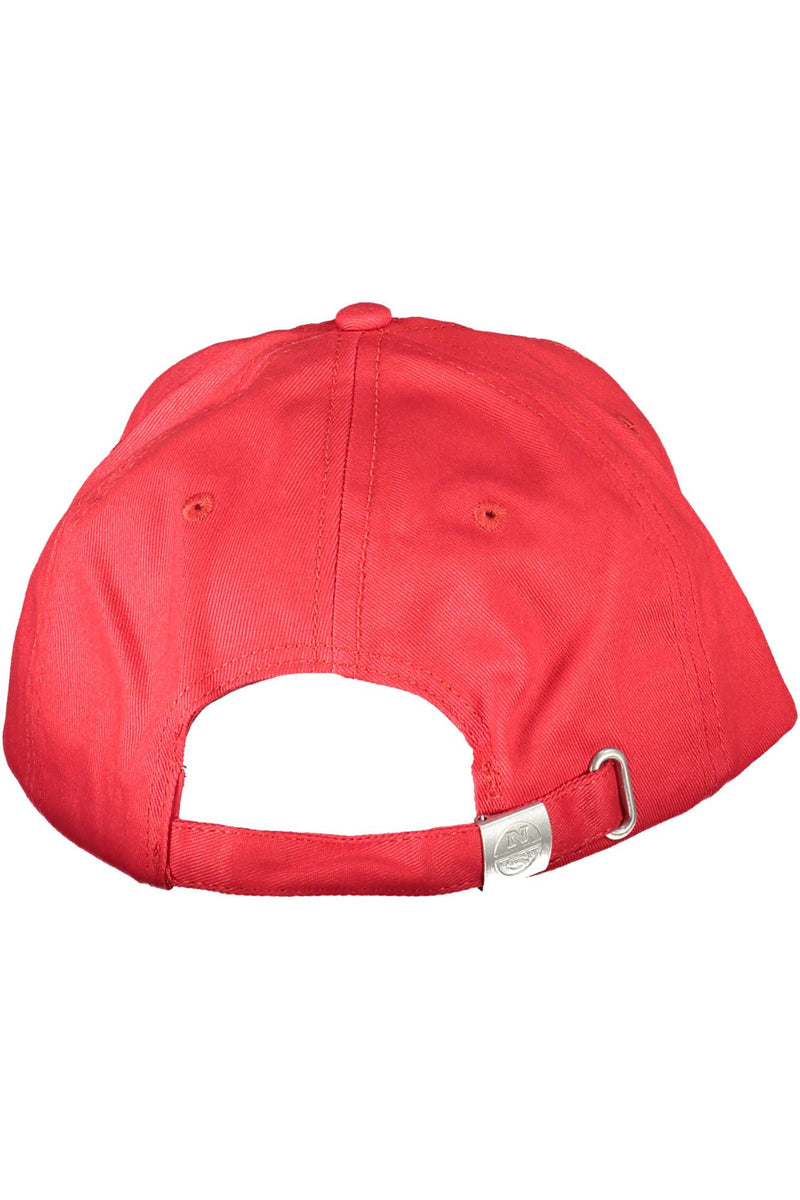 Red Cotton Men Cap North Sails