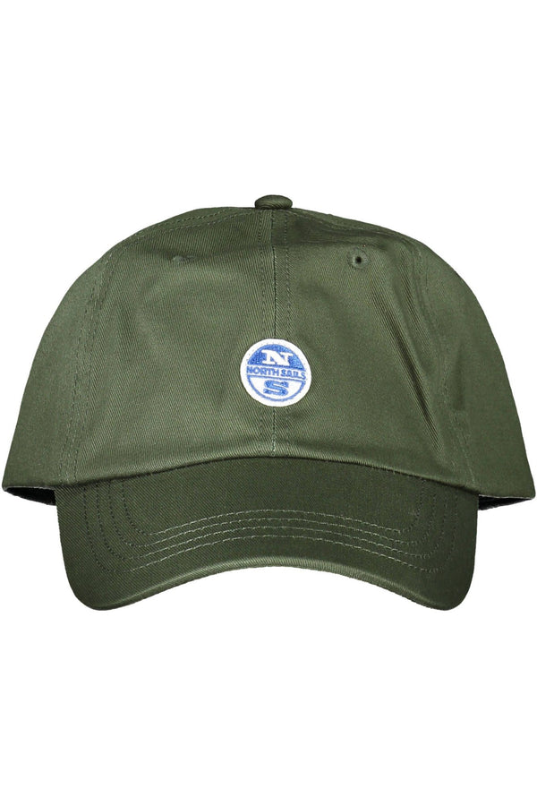 Green Cotton Men Cap North Sails