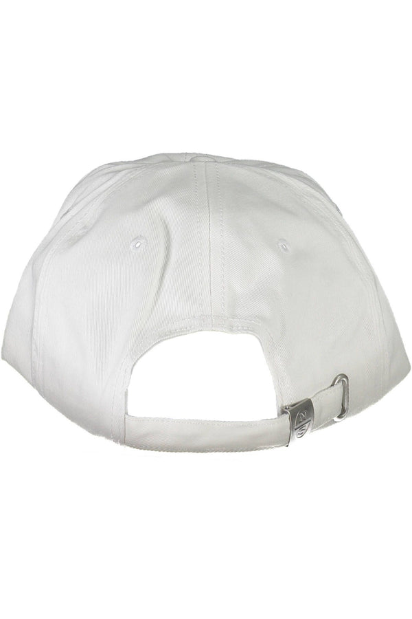 White Cotton Men Cap North Sails