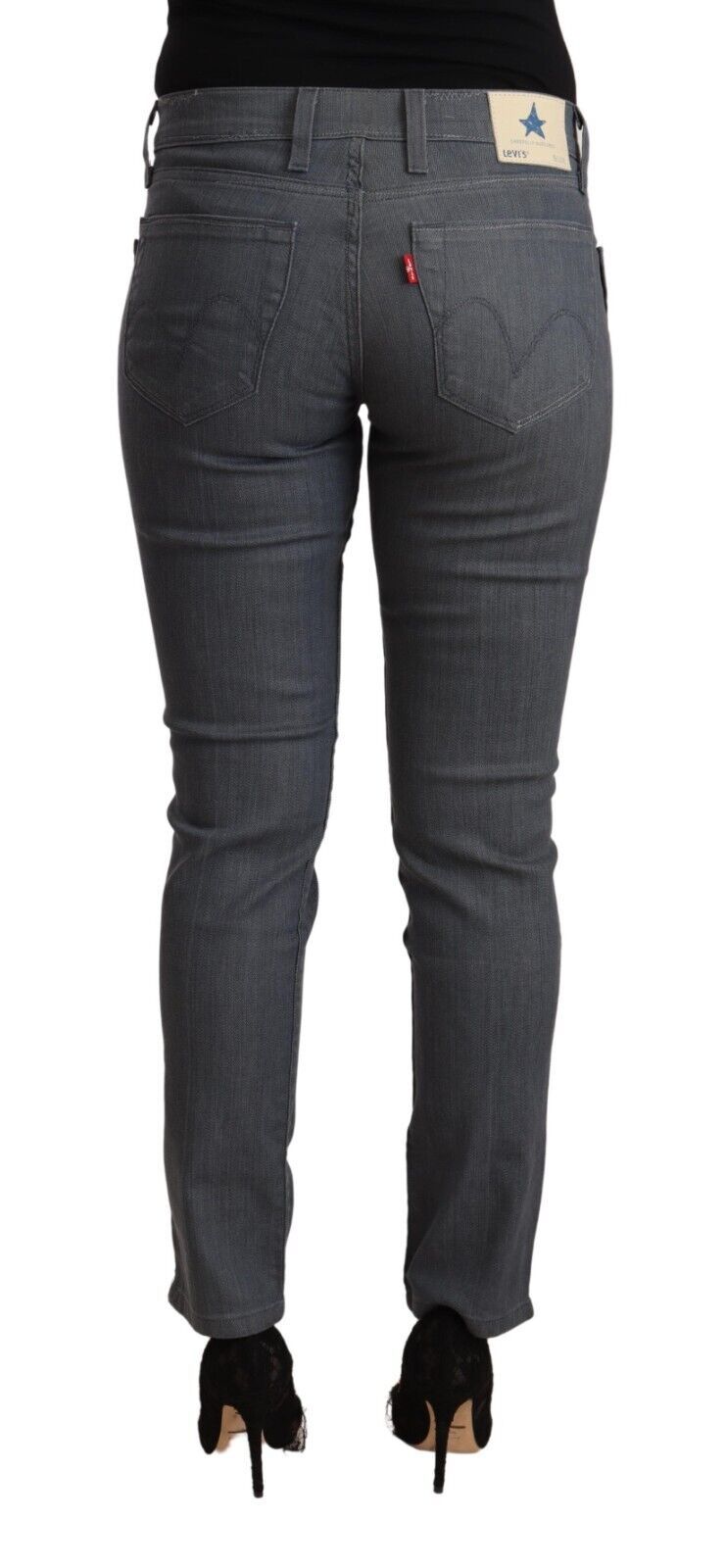 Chic Slim Fit Grey Denim Delight Levi's