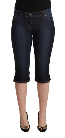 Chic Low Waist Capri Denim Pants GF Ferre