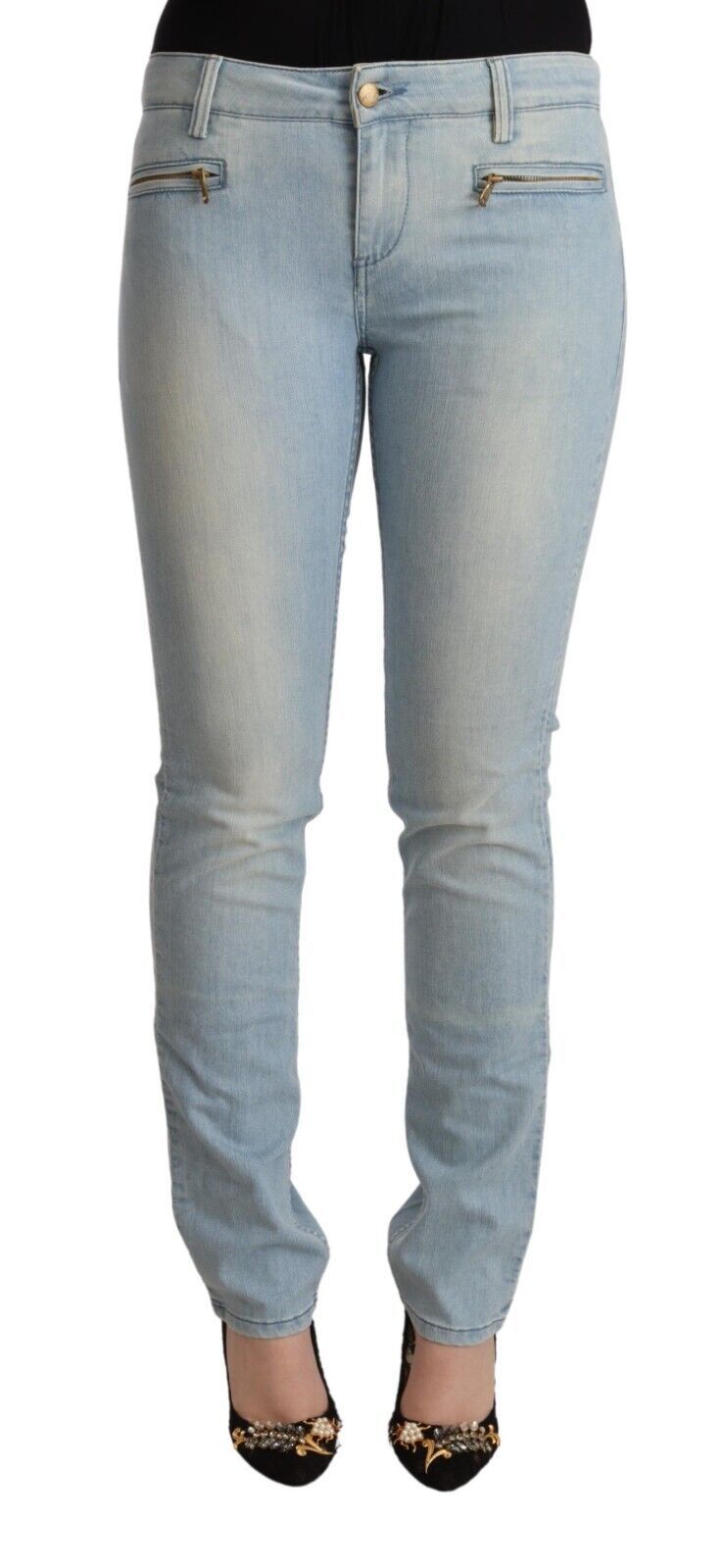 Elegant Slim Fit Cotton Blend Jeans MILA SCHÖN