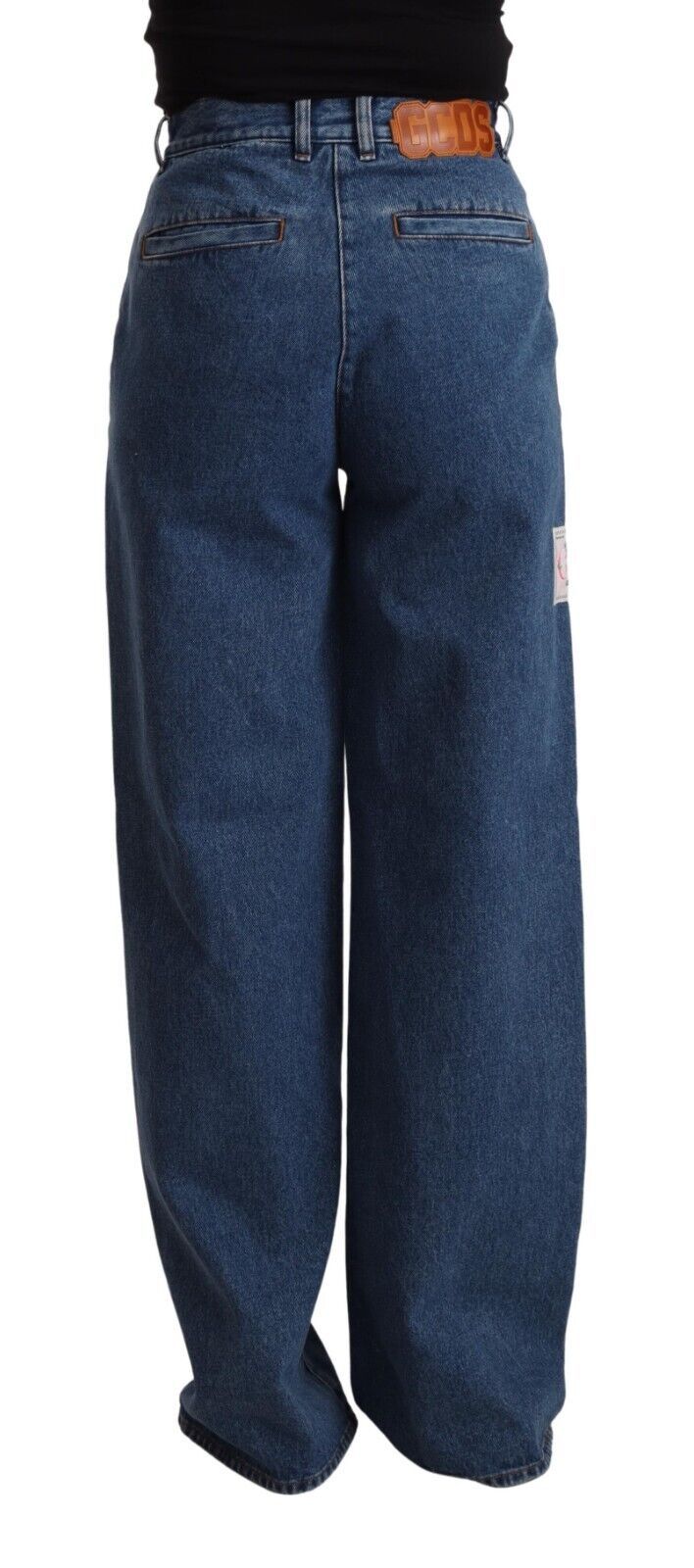 Chic High-Waist Boot Cut Denim GCDS