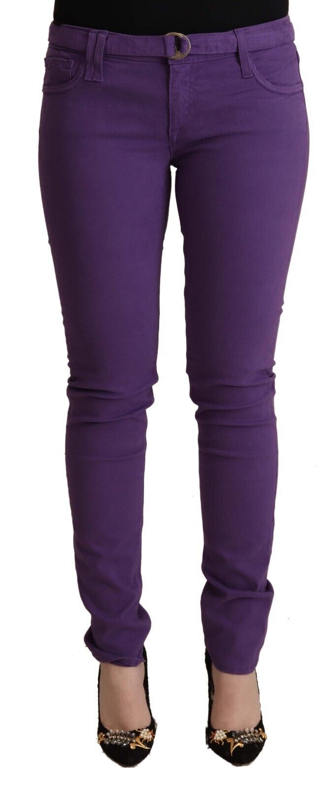 Chic Purple Low Waist Skinny Jeans CYCLE