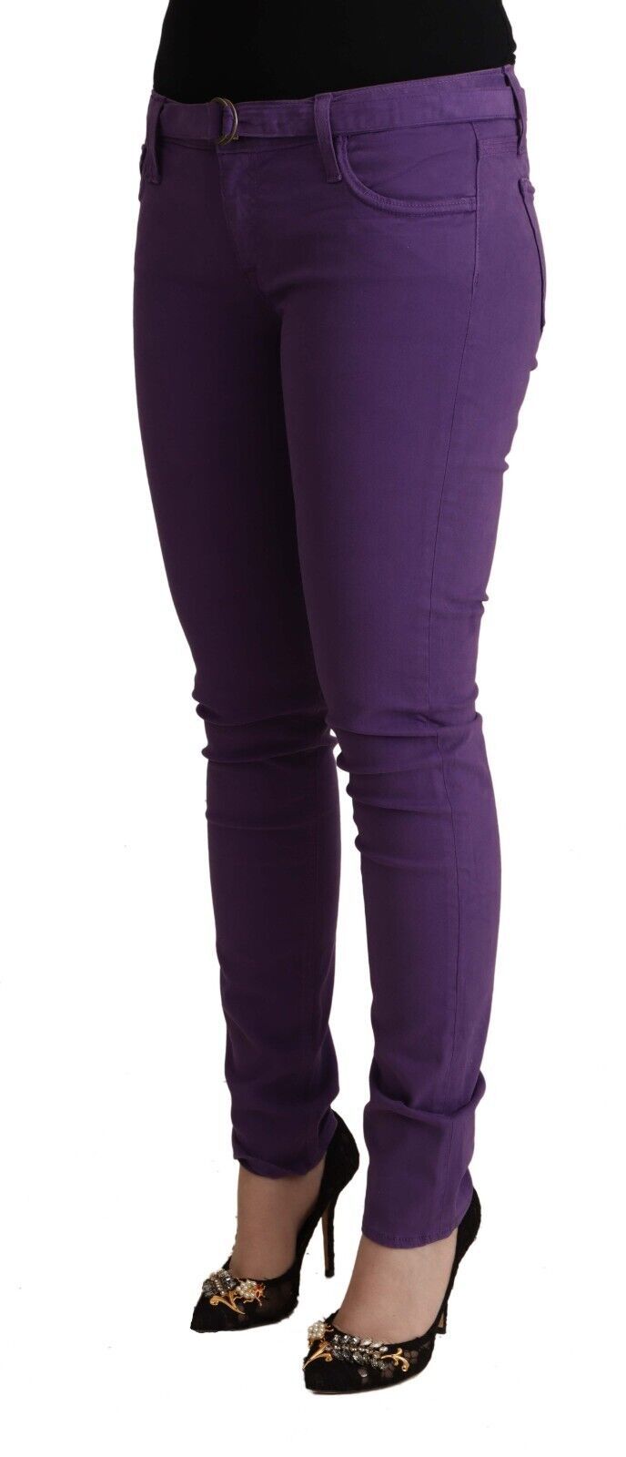 Chic Purple Low Waist Skinny Jeans CYCLE