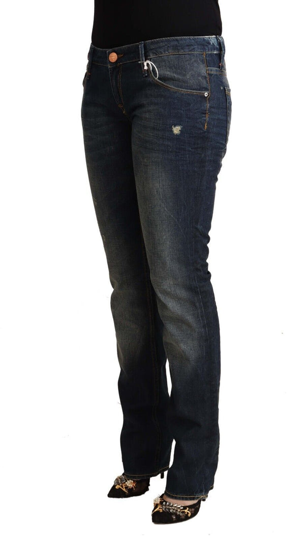 Chic Low Waist Skinny Denim Jeans Acht